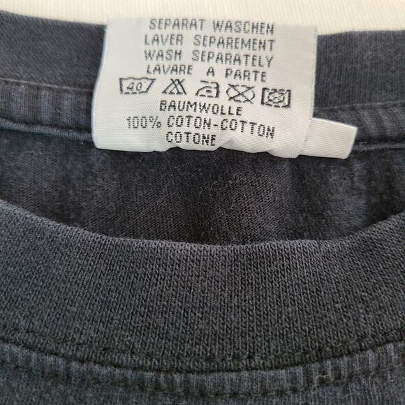 Tago embroidered München black tee shirt short sleeves Large - Picture 5 of 7